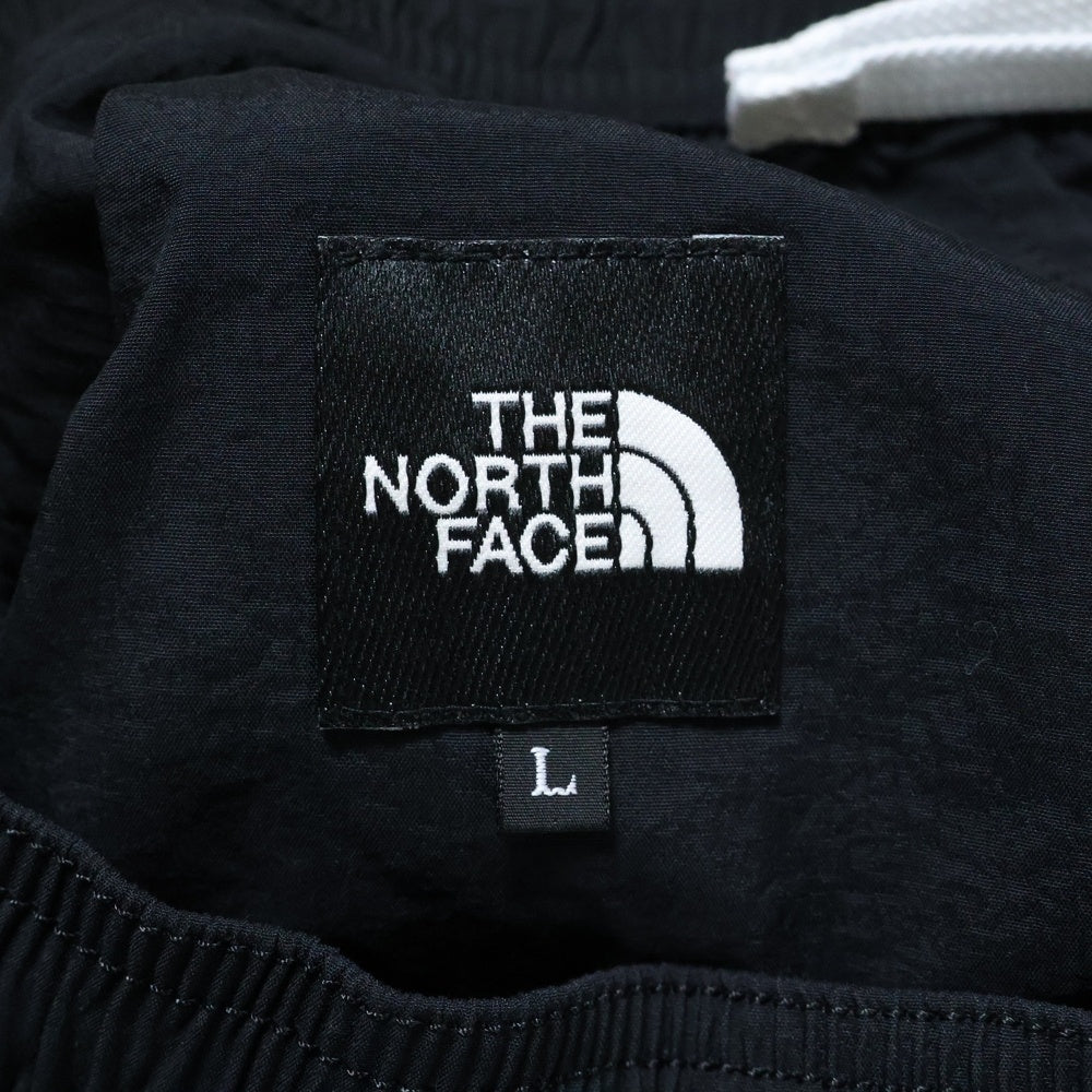 THE NORTH FACE(ザノースフェイス) VERSATILE SHORT バーサタイル ロゴ エンブロイダリー ナイロン ショーツ ハーフパンツ カーキ NB42335