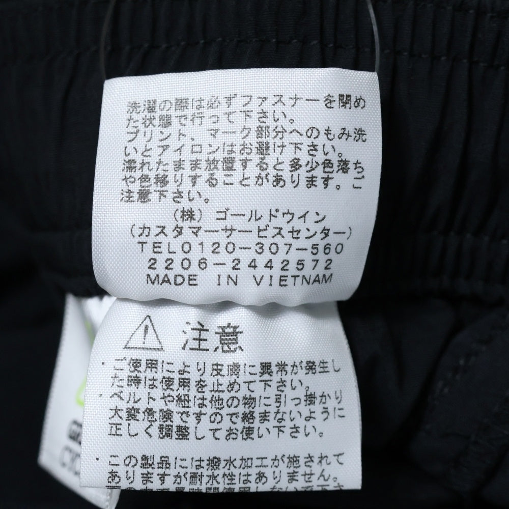 THE NORTH FACE(ザノースフェイス) VERSATILE SHORT バーサタイル ロゴ エンブロイダリー ナイロン ショーツ ハーフパンツ カーキ NB42335