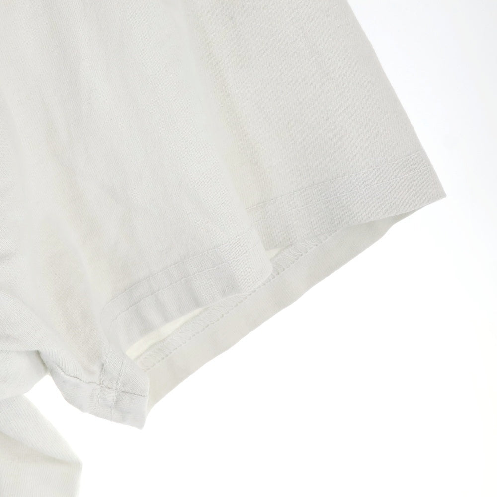 STUSSY(ステューシー) Herby's Dyed Tee クルーネック 両面プリント コットン 半袖 Tシャツ カットソー ホワイト