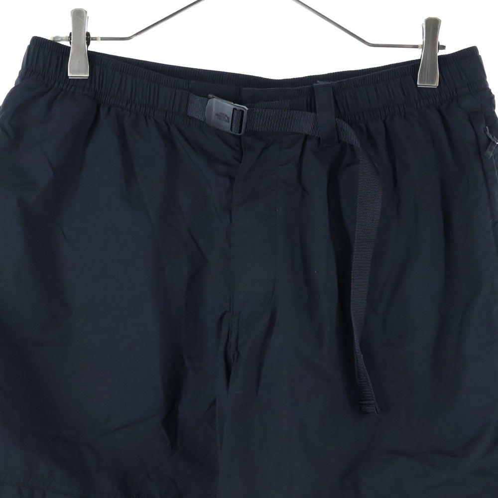 THE NORTH FACE(ザノースフェイス) NUPTSE SHORT ヌプシ ロゴエンブロイダリー ナイロン ショーツ ハーフパンツ ブラック NB42334