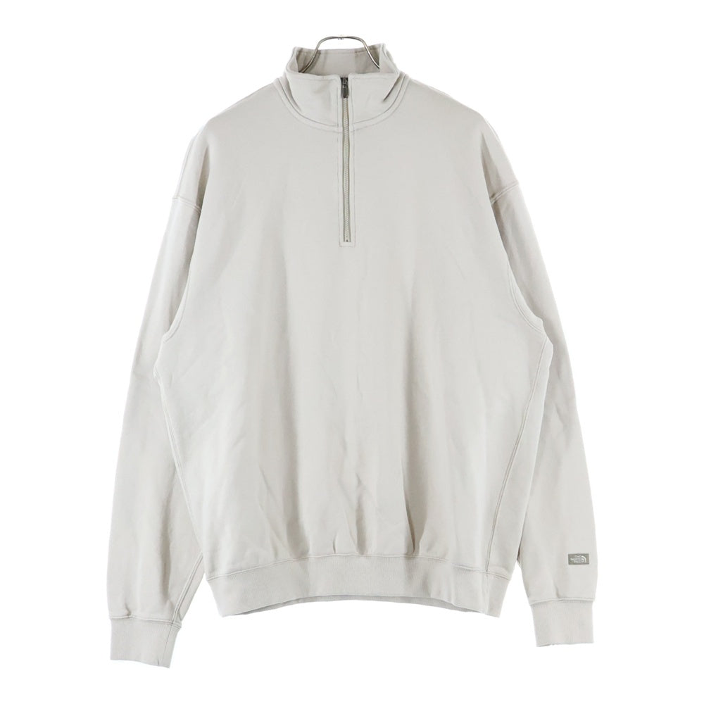 THE NORTH FACE(ザノースフェイス) ROCK STEADY HARFZIP ロックステディ ハーフジップ プルオーバー コットン フリース ベージュ NT12562R