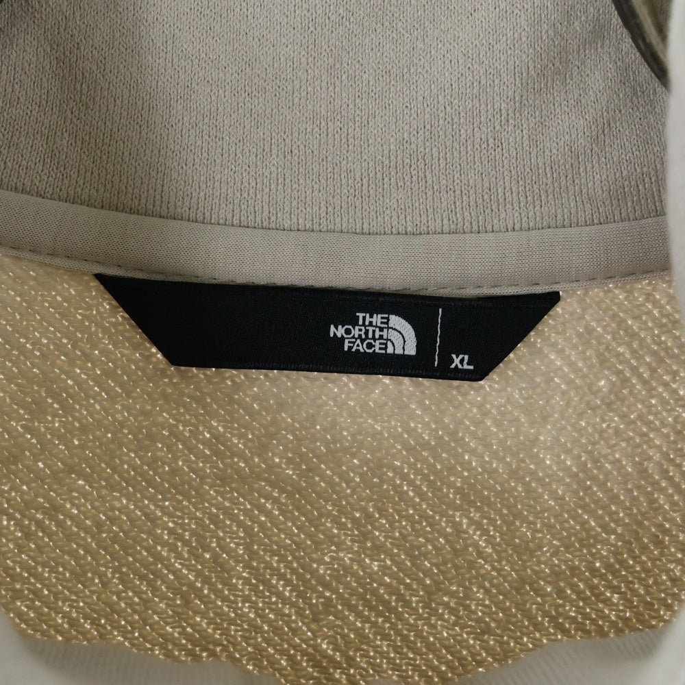 THE NORTH FACE(ザノースフェイス) ROCK STEADY HARFZIP ロックステディ ハーフジップ プルオーバー コットン フリース ベージュ NT12562R