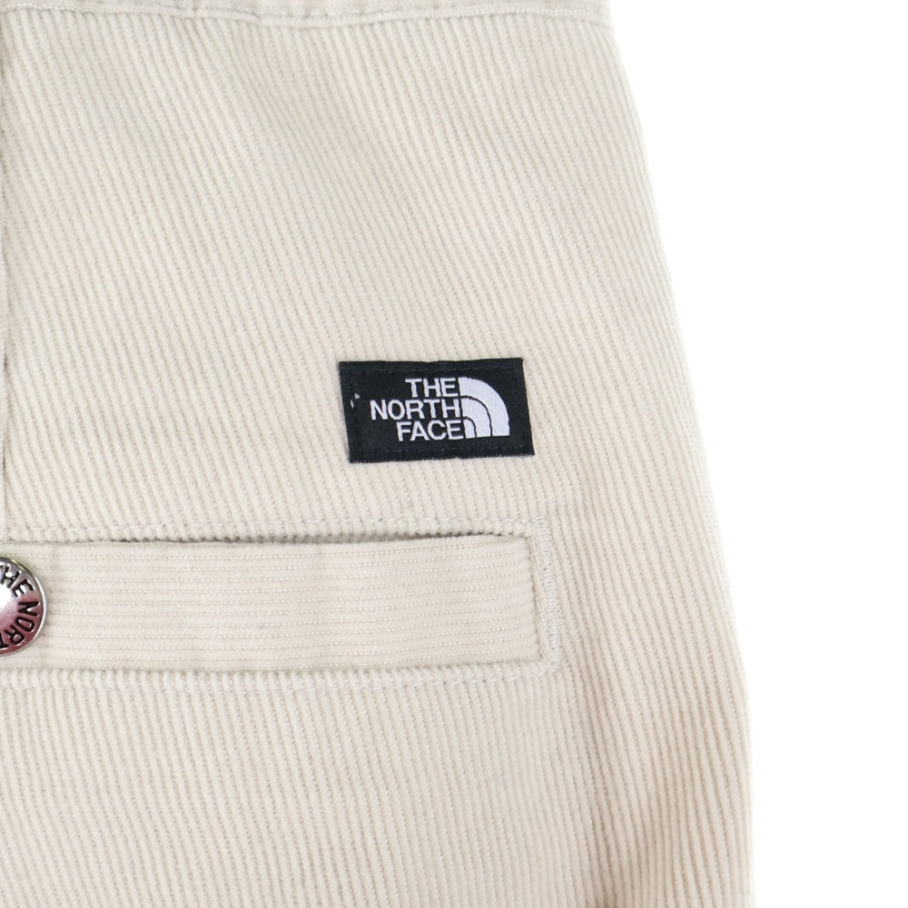 THE NORTH FACE(ザノースフェイス) VALLEYWAVE PANT バレー ウェーブ コーデュロイ ストレート ロングパンツ アイボリー NB82431