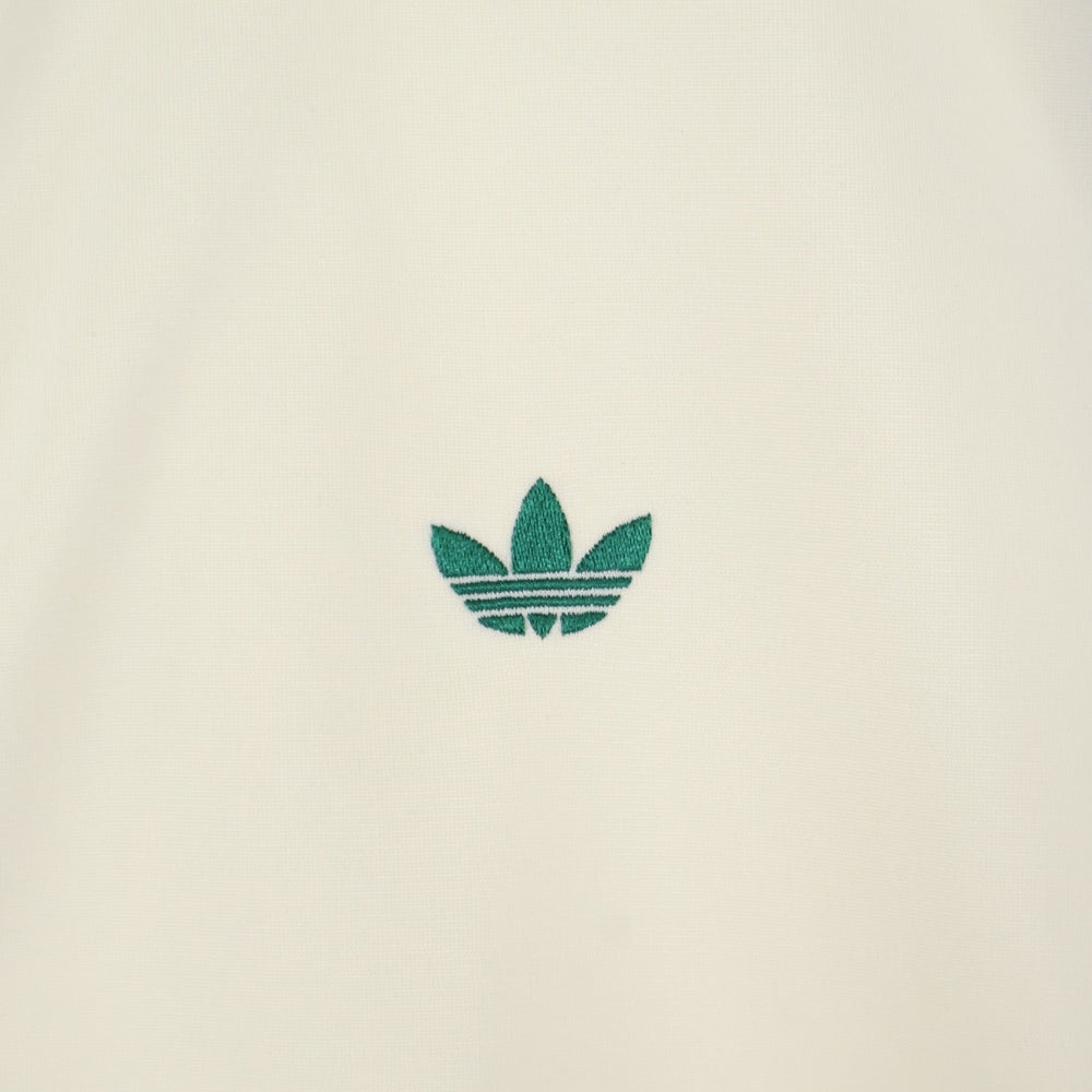 adidas(アディダス) BECKENBAUER TRACKTOP ベッケンバウアー トレフォイル エンブロイダリー トラックジャケット ベージュ/グリーン JD5266