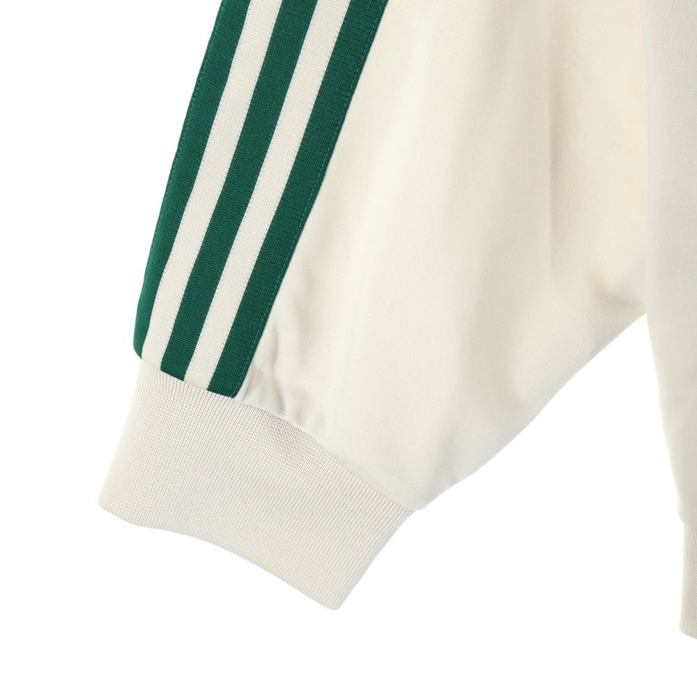 adidas(アディダス) BECKENBAUER TRACKTOP ベッケンバウアー トレフォイル エンブロイダリー トラックジャケット ベージュ/グリーン JD5266