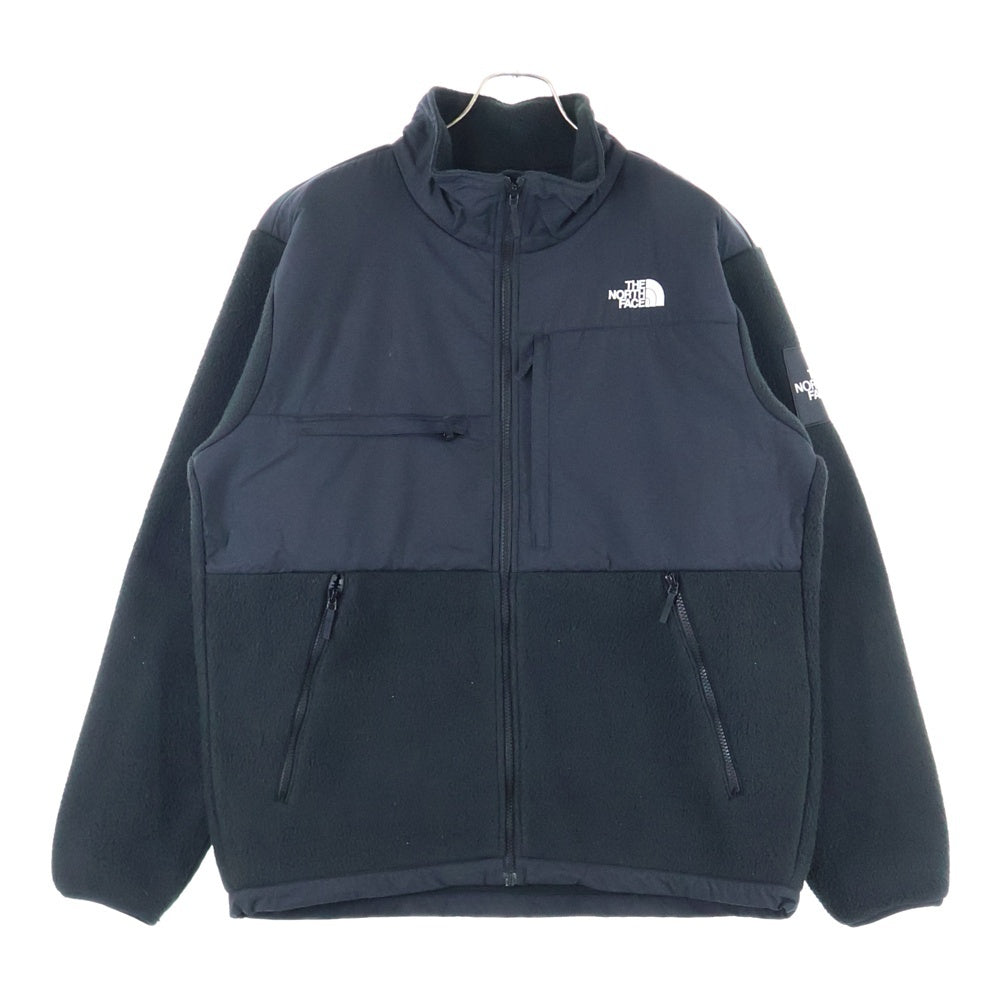 THE NORTH FACE(ザノースフェイス) DENALI JACKET デナリ ナイロン切り替え ジップアップ フリース ジャケット ブラック