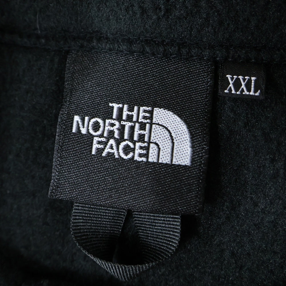 THE NORTH FACE(ザノースフェイス) DENALI JACKET デナリ ナイロン切り替え ジップアップ フリース ジャケット ブラック