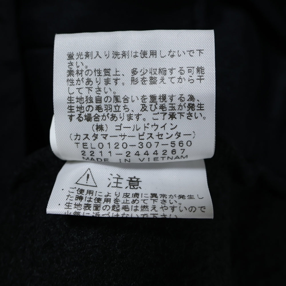 THE NORTH FACE(ザノースフェイス) DENALI JACKET デナリ ナイロン切り替え ジップアップ フリース ジャケット ブラック