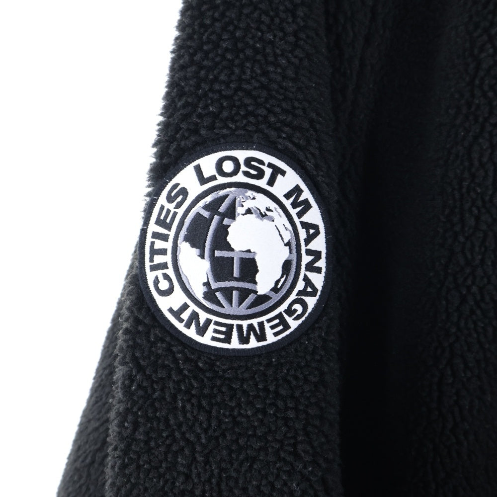 LMC(エルエムシー) FLEECE REVERSIBLE WP JACKET リバーシブル ジップアップ フリース ジャケット ブラック