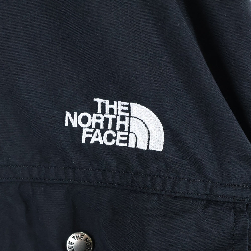THE NORTH FACE(ザノースフェイス) L/S NUPTSE SHIRT ヌプシ ドットボタン ナイロン 長袖シャツ ブラック NR11961
