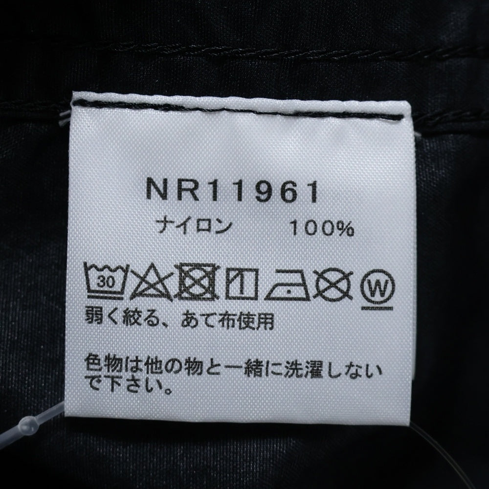 THE NORTH FACE(ザノースフェイス) L/S NUPTSE SHIRT ヌプシ ドットボタン ナイロン 長袖シャツ ブラック NR11961