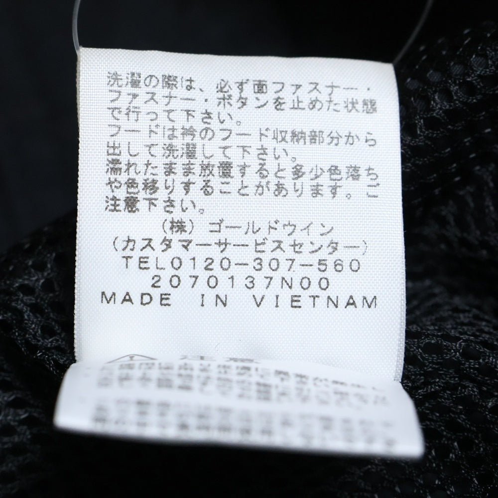 THE NORTH FACE(ザノースフェイス) HYDRENA WIND JACKET ハイドレナ ウィンド ナイロン ジップアップ マウンテン ジャケット ブラック NP72131