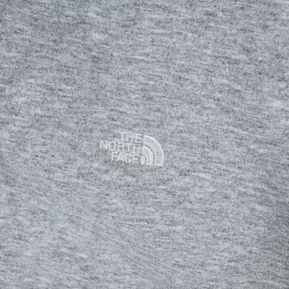 THE NORTH FACE(ザノースフェイス) SMALL LOGO HEATHER SWEAT HOODIE スモール ロゴ ヘザースウェット フーディ グレー NT62342