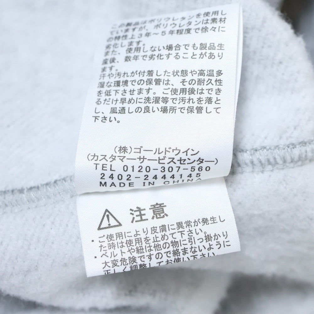 THE NORTH FACE(ザノースフェイス) SMALL LOGO HEATHER SWEAT HOODIE スモール ロゴ ヘザースウェット フーディ グレー NT62342