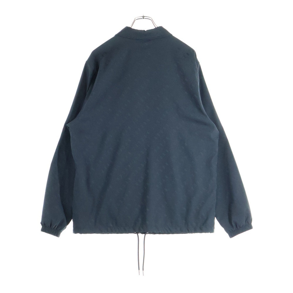 NIKE(ナイキ) JORDAN ESS STMT COACHES JKT ジョーダン ロゴ フォント プリント ポリエステル コーチジャケット ブラック DV7617-010