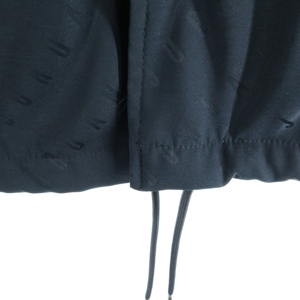 NIKE(ナイキ) JORDAN ESS STMT COACHES JKT ジョーダン ロゴ フォント プリント ポリエステル コーチジャケット ブラック DV7617-010