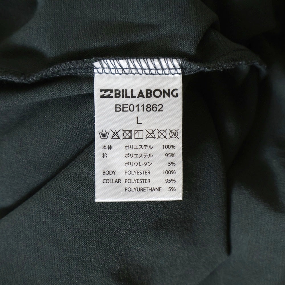 NO BRAND(ノーブランド) BILLABONG ビラボン SOFTTY LS TEE ロゴプリント クルーネック ロングスリーブ 長袖 Tシャツ カットソー グリーン BE011862