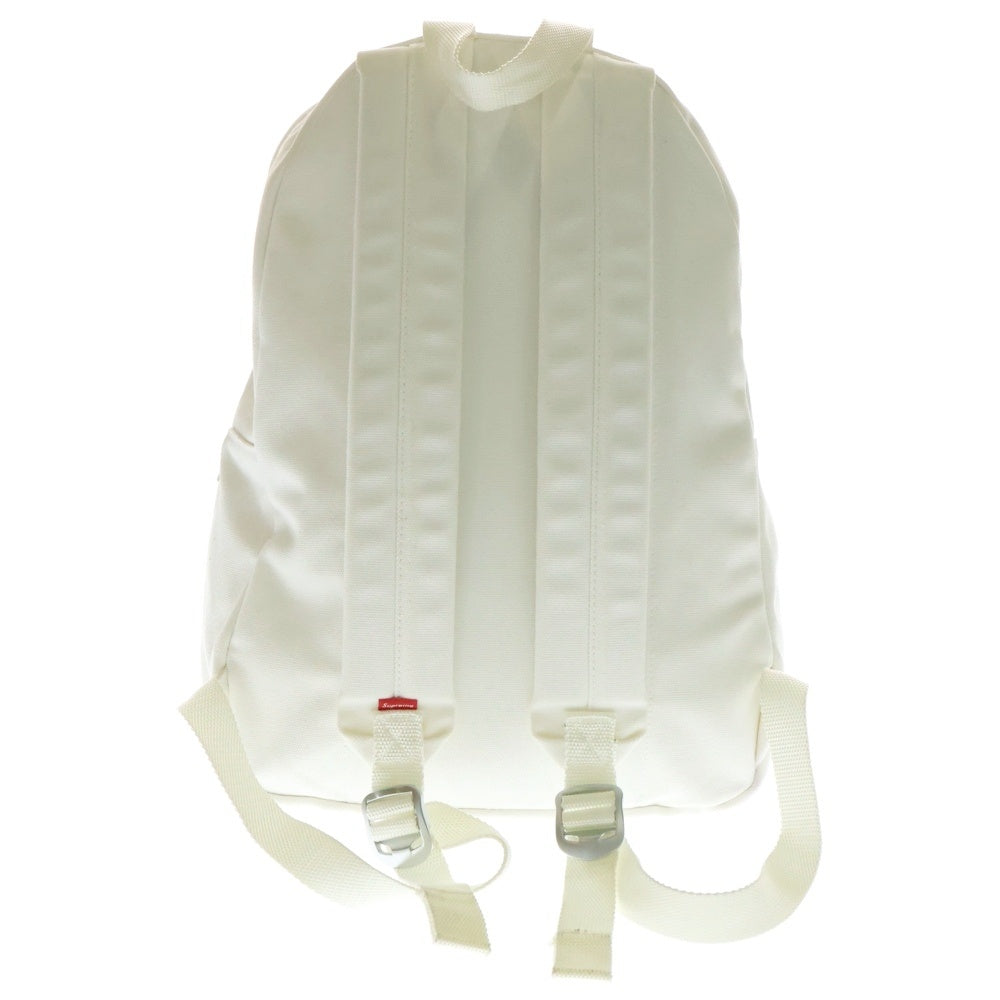 SUPREME(シュプリーム) 20AW Canvas Backpack キャンバス ロゴパッチ バックパック ホワイト