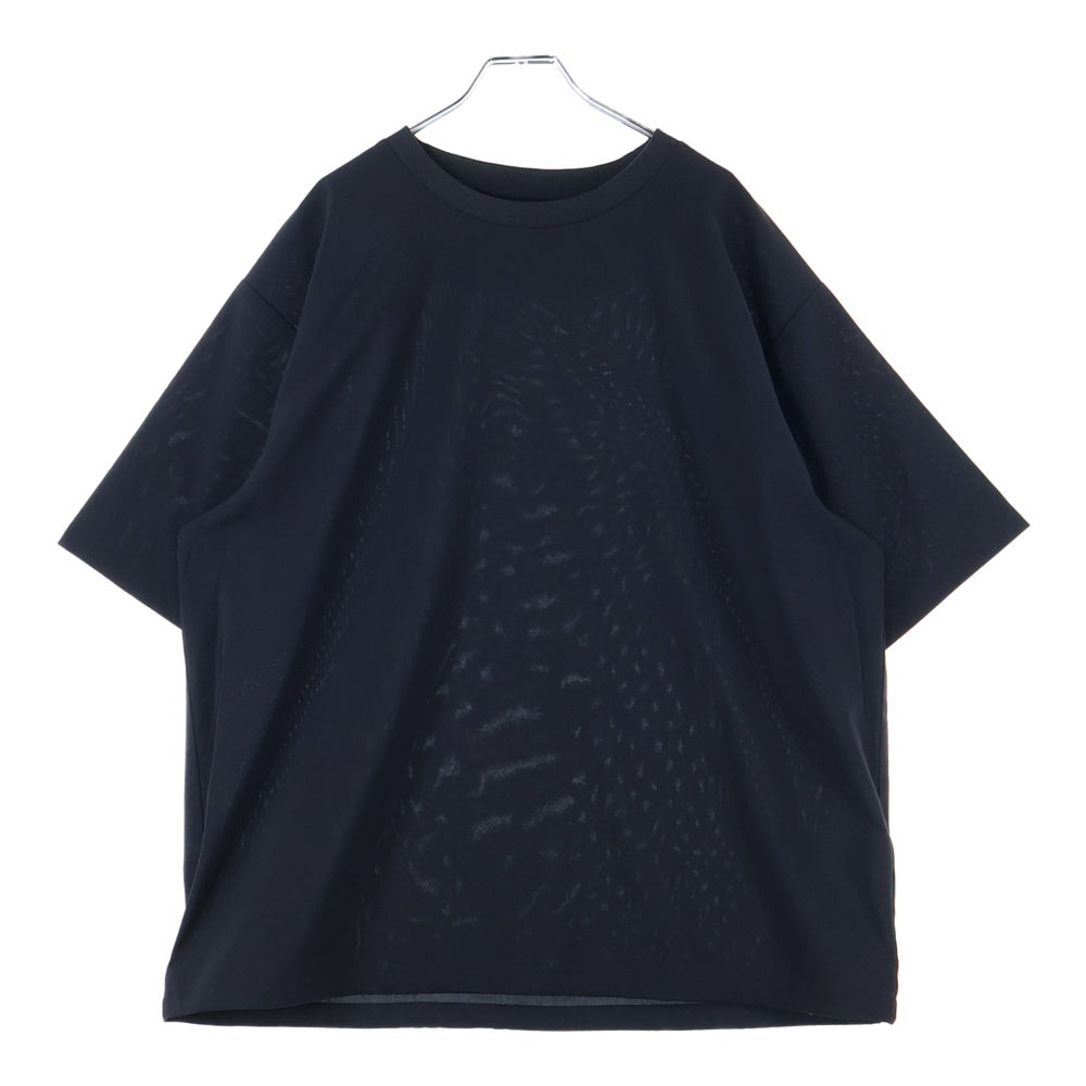 B:MING LIFE STORE by BEAMS(ビーミングライフストアバイビームス) ウェスト ドローコード クルーネック 半袖Tシャツ カットソーブラック 24S-BB253