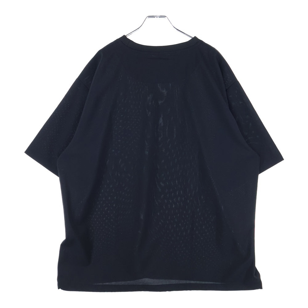 B:MING LIFE STORE by BEAMS(ビーミングライフストアバイビームス) ウェスト ドローコード クルーネック 半袖Tシャツ カットソーブラック 24S-BB253