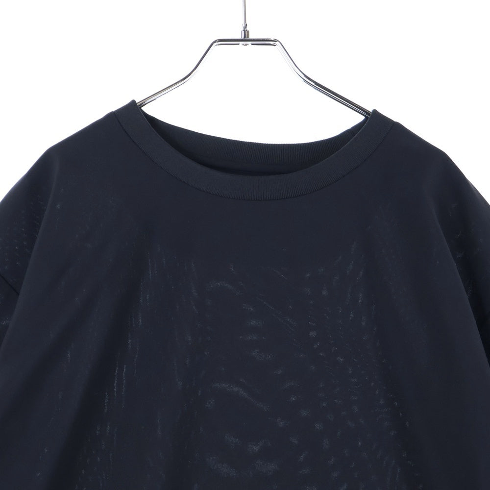 B:MING LIFE STORE by BEAMS(ビーミングライフストアバイビームス) ウェスト ドローコード クルーネック 半袖Tシャツ カットソーブラック 24S-BB253