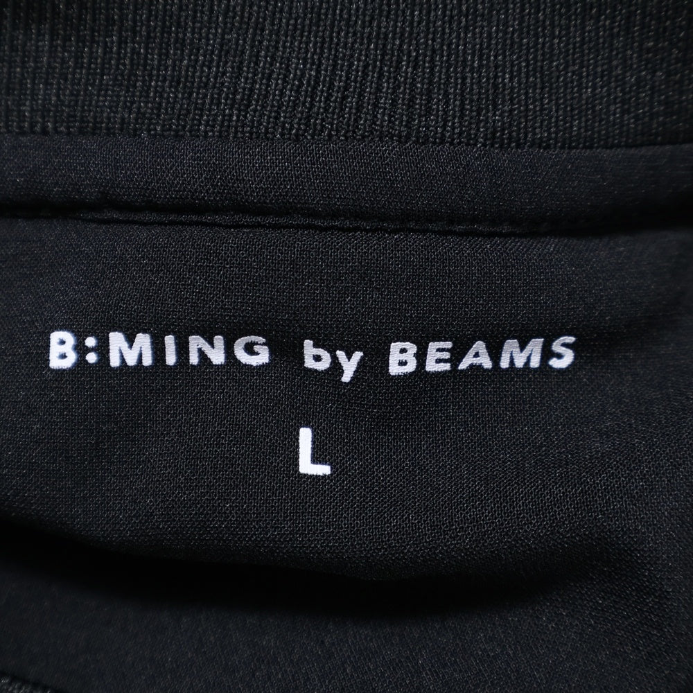 B:MING LIFE STORE by BEAMS(ビーミングライフストアバイビームス) ウェスト ドローコード クルーネック 半袖Tシャツ カットソーブラック 24S-BB253