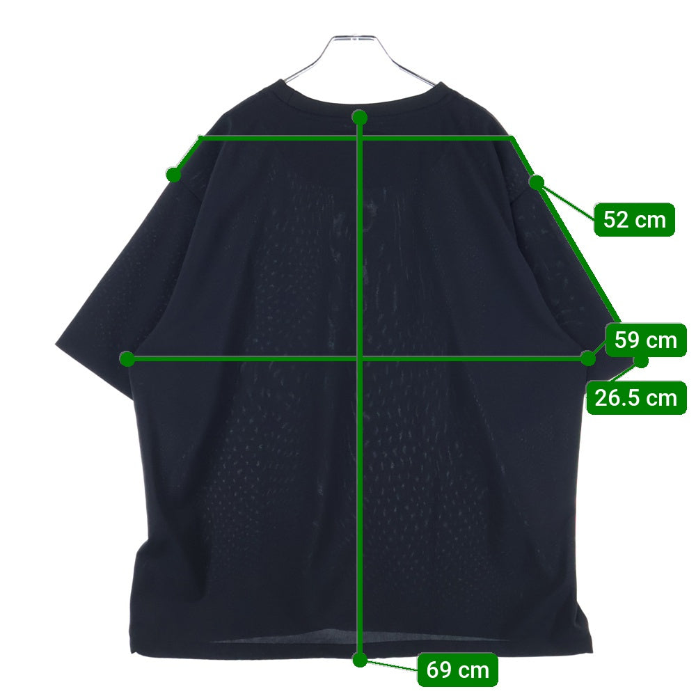 B:MING LIFE STORE by BEAMS(ビーミングライフストアバイビームス) ウェスト ドローコード クルーネック 半袖Tシャツ カットソーブラック 24S-BB253