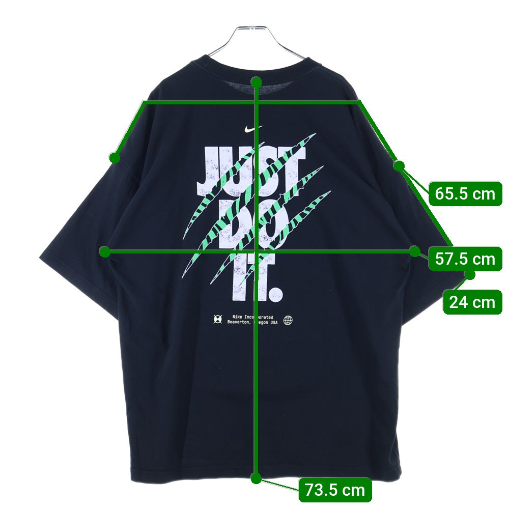 NIKE(ナイキ) AS M NSW TEE OS BRANDRIFFS LBR アニマルロゴ プリント コットン クルーネック 半袖Tシャツ カットソー FB9818-010