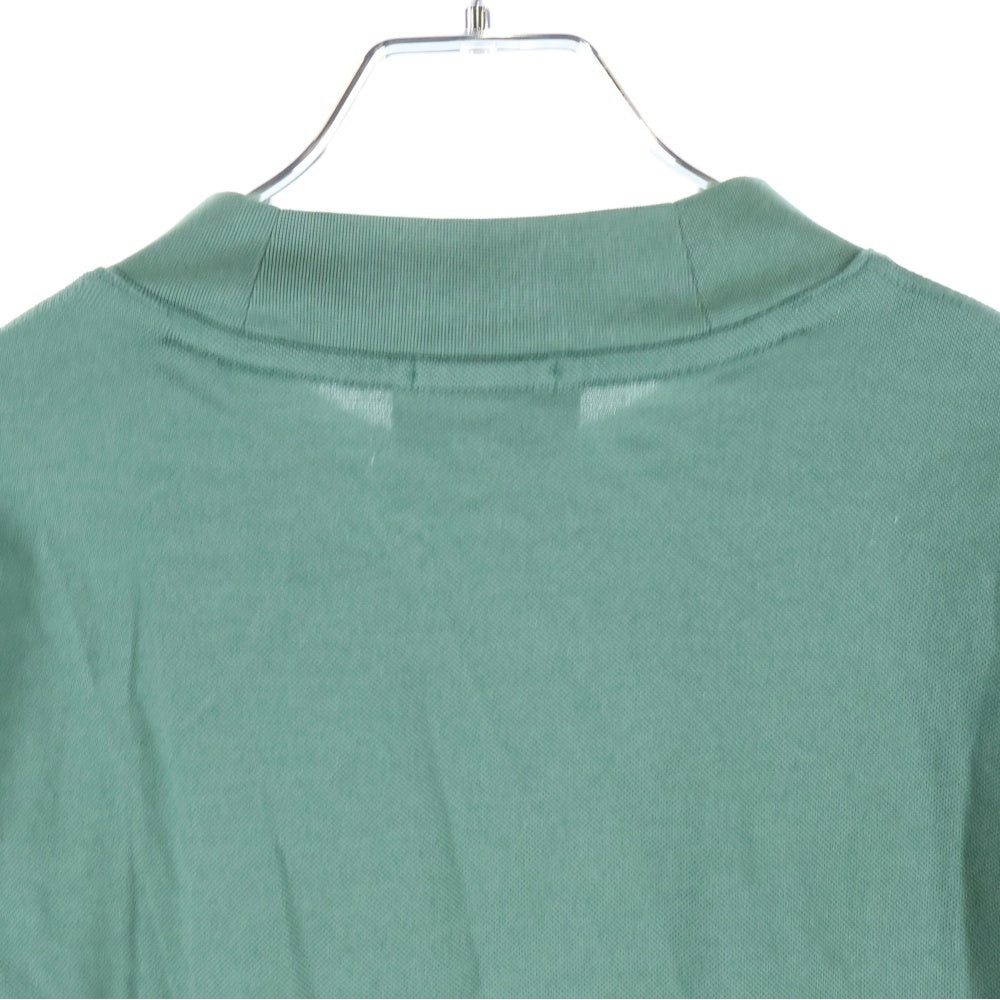 LACOSTE(ラコステ) ロゴワッペン付き クルーネック長袖Tシャツ カットソー グリーン TH015J