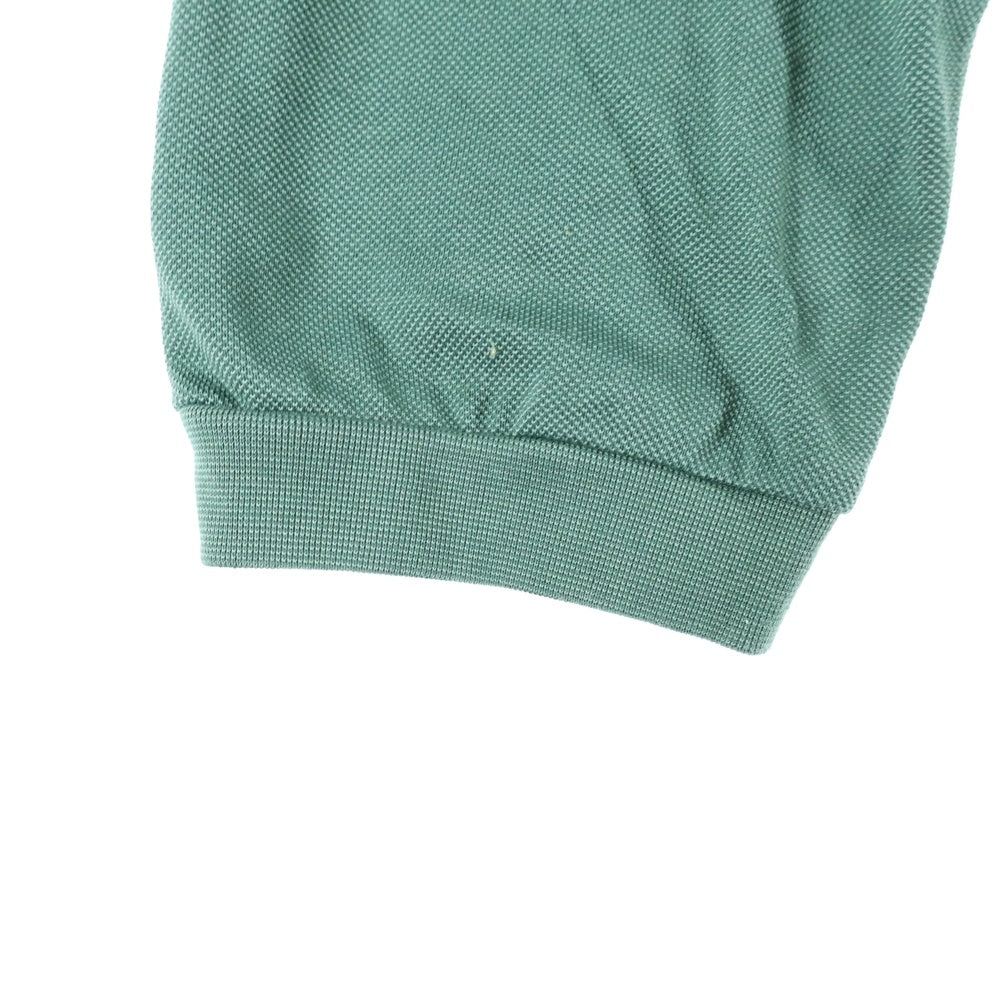 LACOSTE(ラコステ) ロゴワッペン付き クルーネック長袖Tシャツ カットソー グリーン TH015J