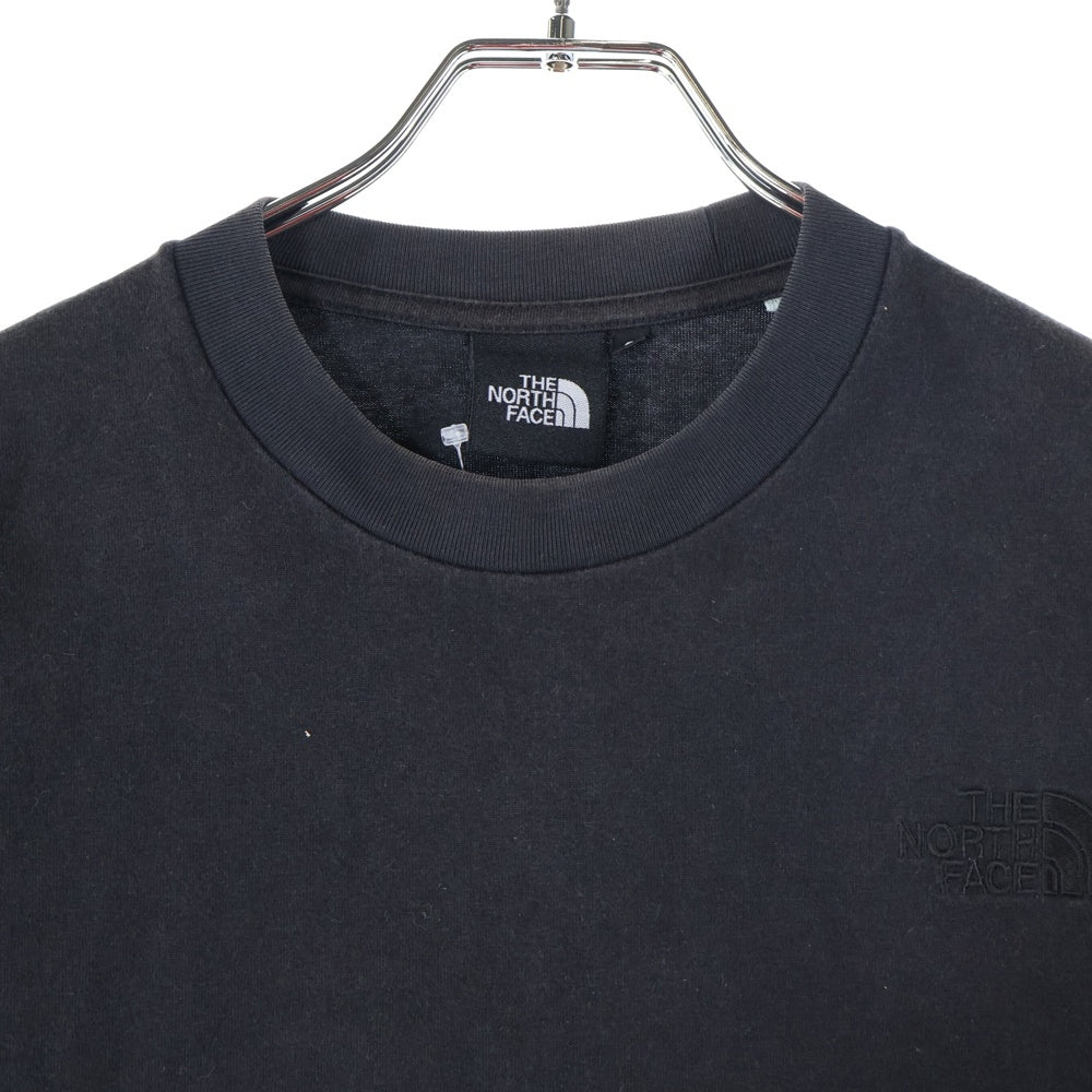 THE NORTH FACE(ザノースフェイス) S/S SILHOUETTE TEE ショートスリーブ シルエット クルーネック半袖Tシャツ カットソー ブラック NT31948