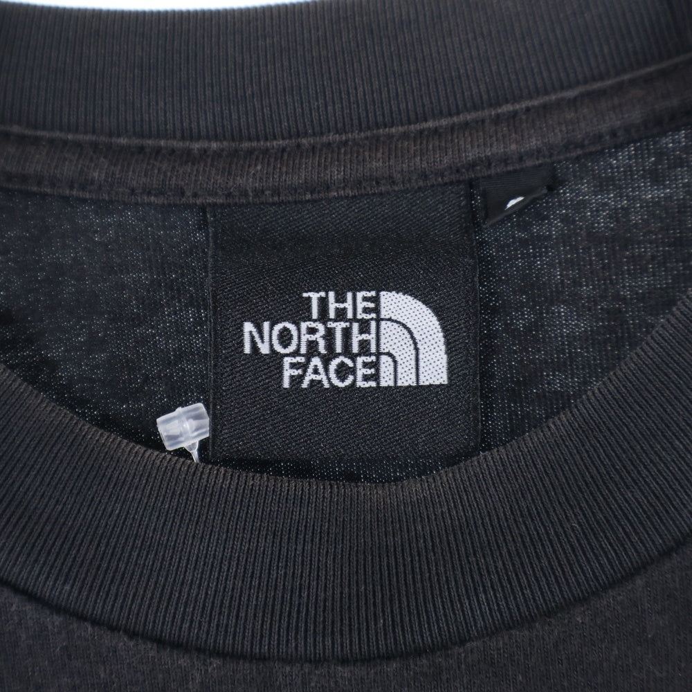 THE NORTH FACE(ザノースフェイス) S/S SILHOUETTE TEE ショートスリーブ シルエット クルーネック半袖Tシャツ カットソー ブラック NT31948