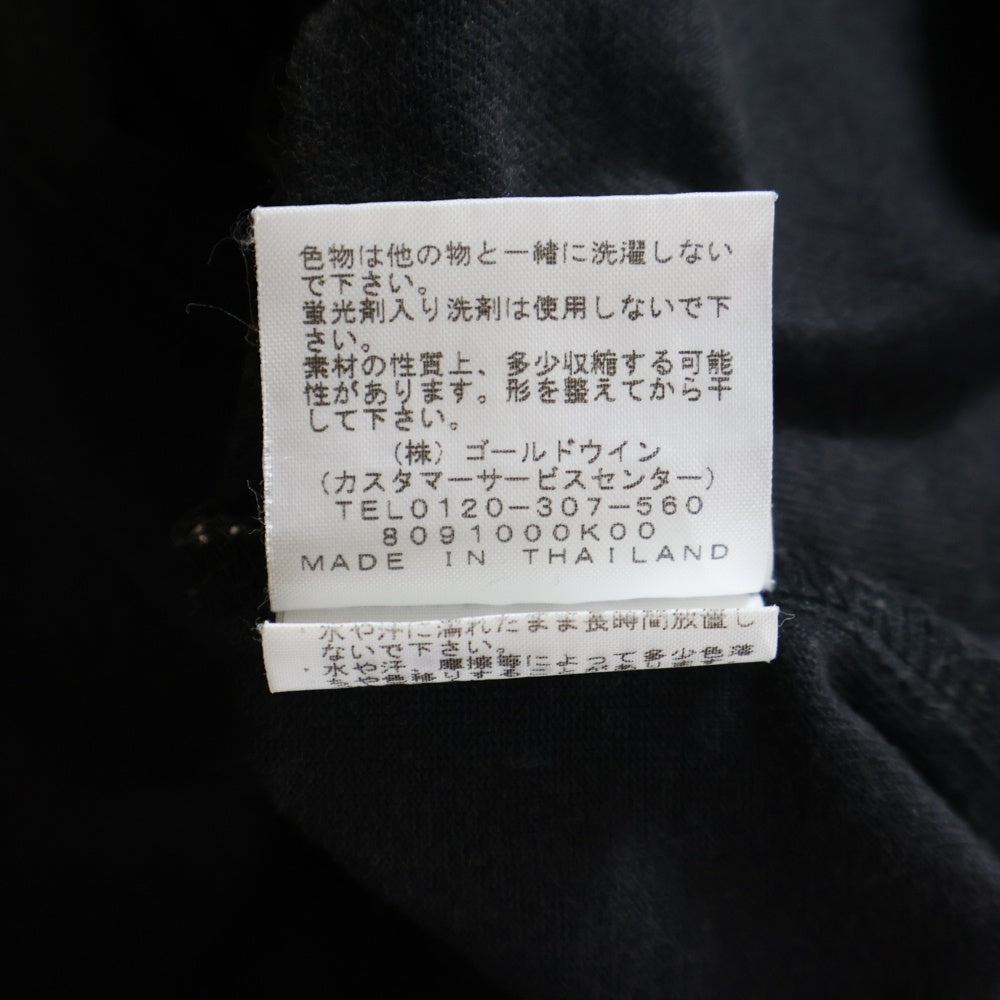 THE NORTH FACE(ザノースフェイス) S/S SILHOUETTE TEE ショートスリーブ シルエット クルーネック半袖Tシャツ カットソー ブラック NT31948