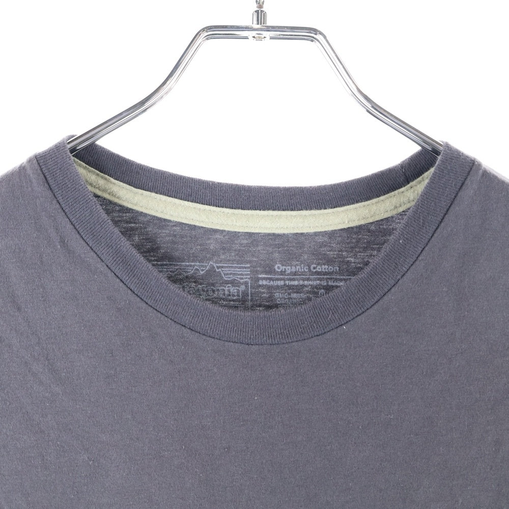 PATAGONIA(パタゴニア) 24SS ロゴプリント クルーネック半袖Tシャツ カットソー ブラック STY37547SP24