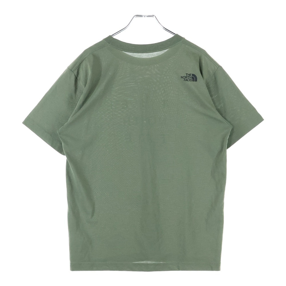 THE NORTH FACE(ザノースフェイス) S/S BOX TNF TEE ショートスリーブ ボックス ティーエヌエフ クルーネック半袖Tシャツ カットソー カーキ NT31985