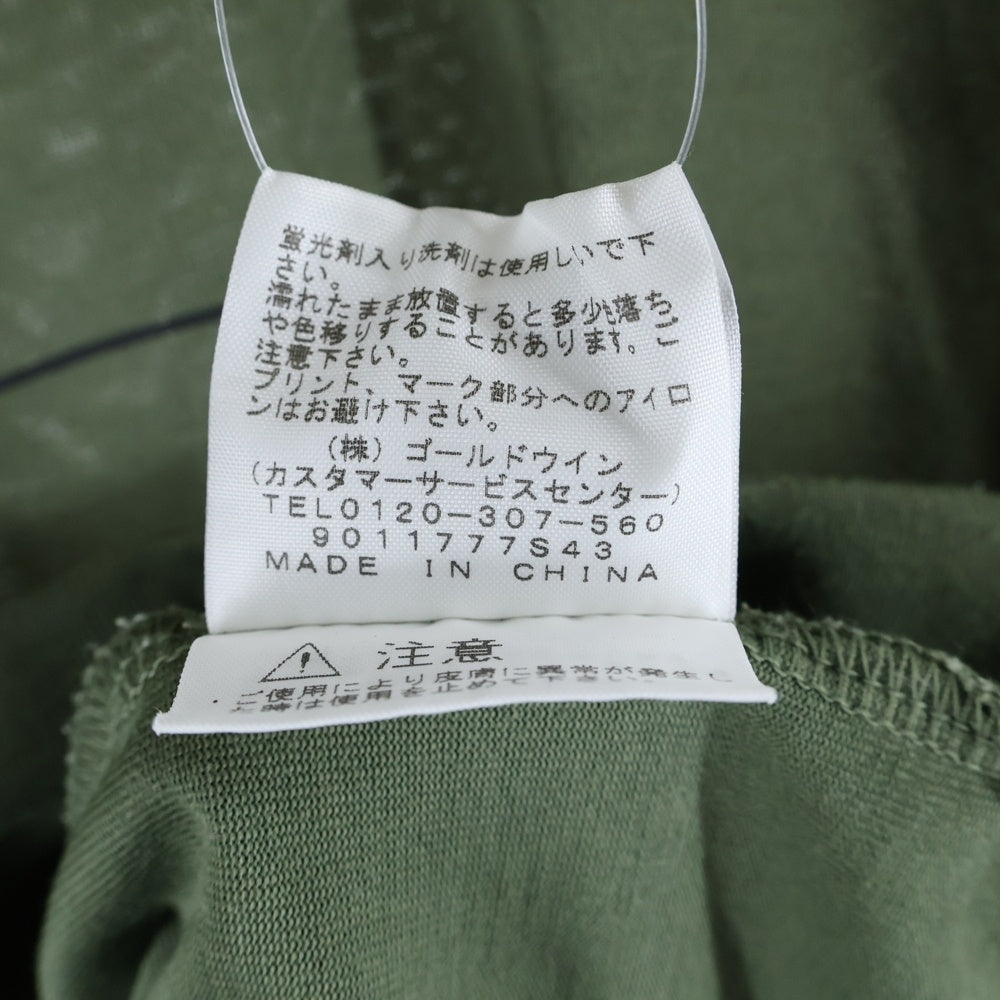 THE NORTH FACE(ザノースフェイス) S/S BOX TNF TEE ショートスリーブ ボックス ティーエヌエフ クルーネック半袖Tシャツ カットソー カーキ NT31985