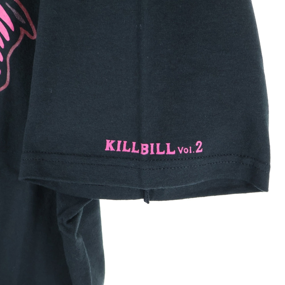VINTAGE(ヴィンテージ) 00S VINTAGE KILL BILL Vol.2 KILL is LOVE ANVIL ヴィンテージ キルビル キルイズラブ 両面プリント ムービー 半袖Tシャツ カットソー ブラック