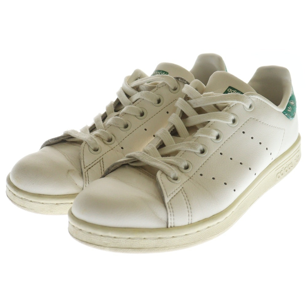adidas(アディダス) STAN SMITH スタンスミス ローカットスニーカー レディース ホワイト/グリーン US4.5/22.5cm HP5506