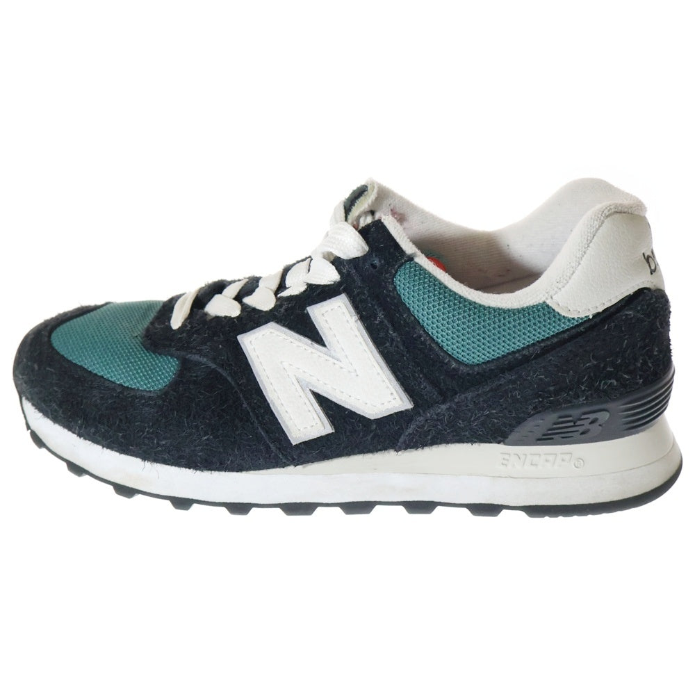 New Balance(ニューバランス) U574MGH スエード ローカットスニーカー レディース ネイビー US5.5/23.5cm