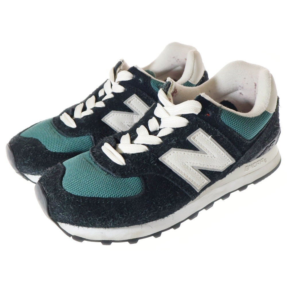 New Balance(ニューバランス) U574MGH スエード ローカットスニーカー レディース ネイビー US5.5/23.5cm