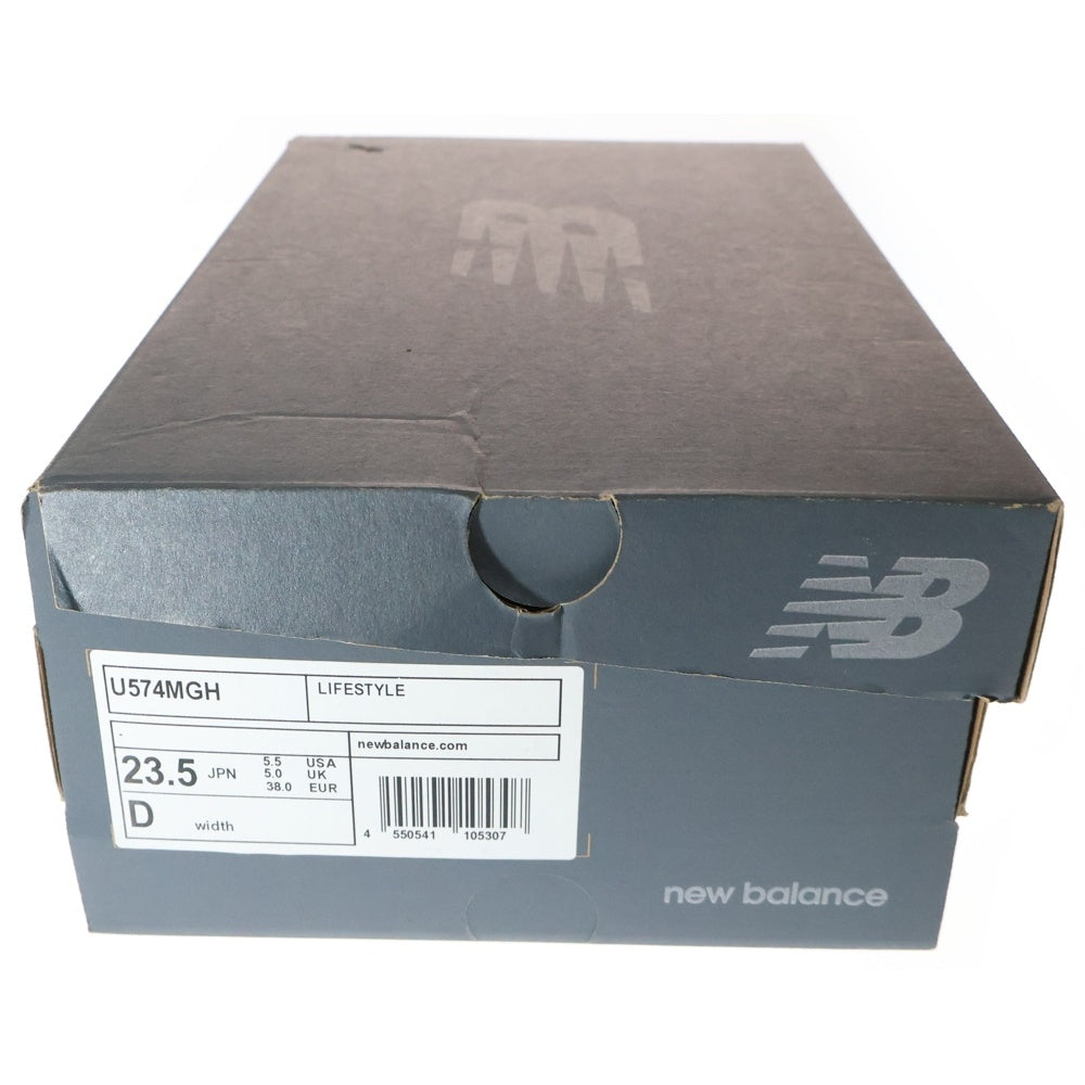 New Balance(ニューバランス) U574MGH スエード ローカットスニーカー レディース ネイビー US5.5/23.5cm