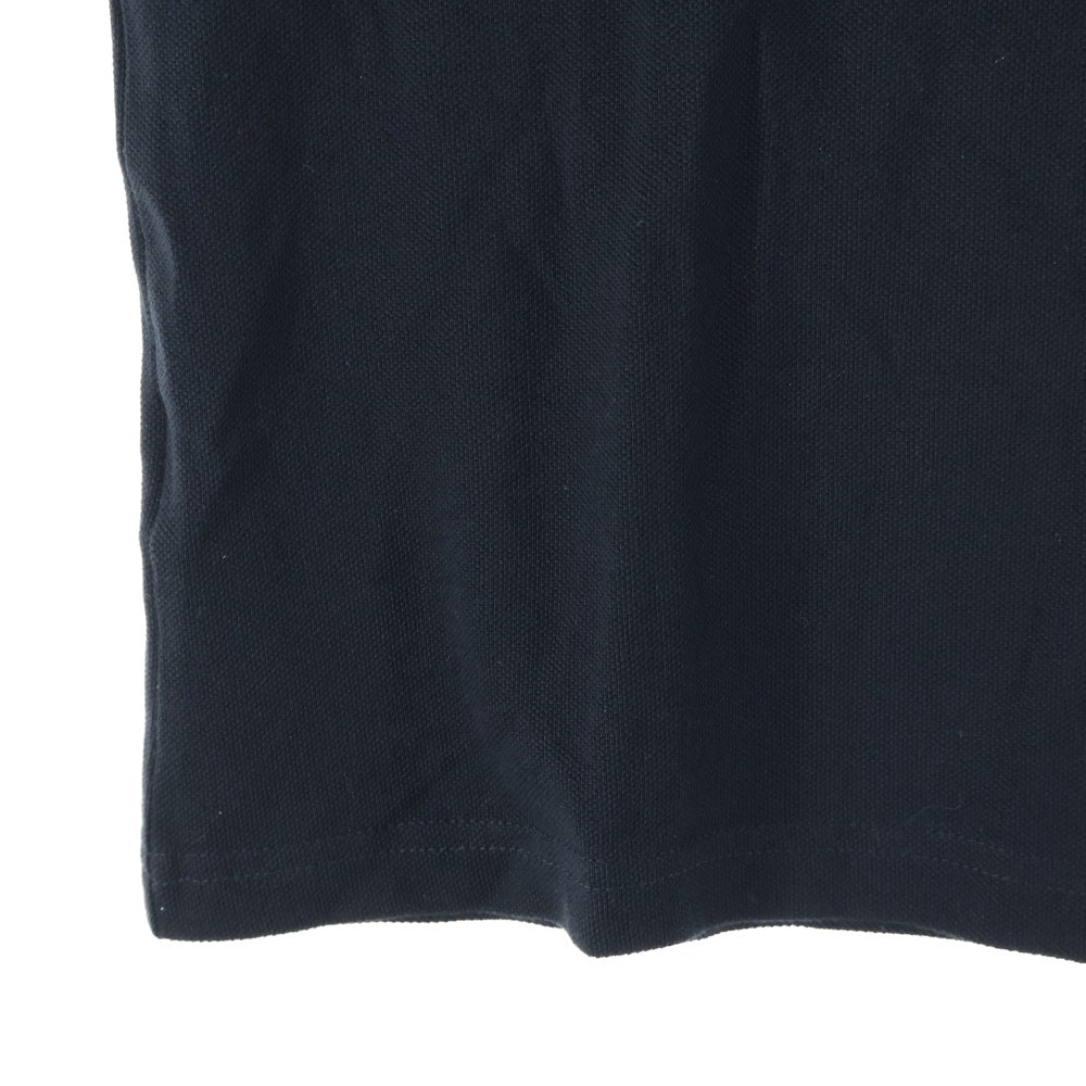 FRED PERRY(フレッドペリー) ロゴエンブロイダリー レギュラーカラー 半袖ポロシャツ ブラック WC1X 0AA