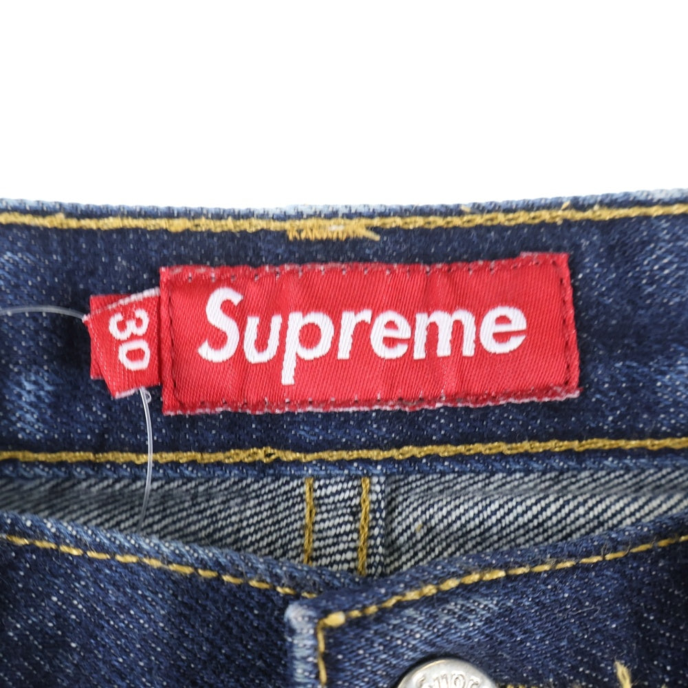 SUPREME(シュプリーム) Rigid Slim Jean リジットスリムジーンズ デニムパンツ インディゴブルー