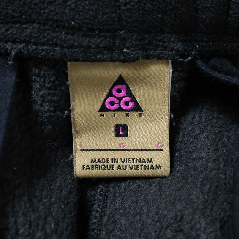 NIKE ACG(ナイキエーシージー) SHERPA FLEECE PAN シャープ フリース パンツ ブラック AJ2014-010