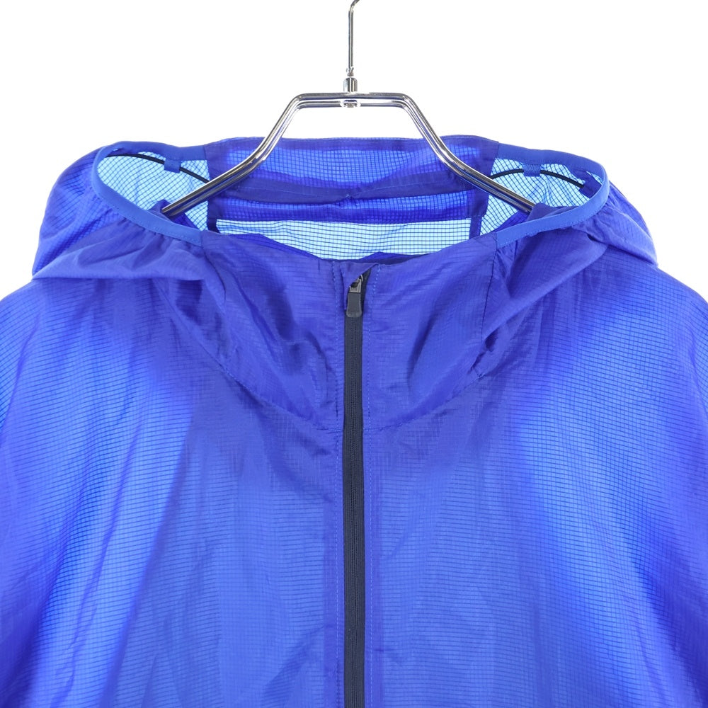 ARC'TERYX(アークテリクス) NORVAN WINDSHELL HOODY ノーバン ウィンドシェル ロゴデザイン ジップアップ フーデッド ナイロンジャケット ブルー/ブラック X000007748-1223X000007748