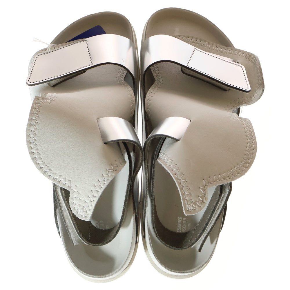 BIRKENSTOCK(ビルケンシュトック) BUKAREST BY ALECSANDER ROTHSCHILD ブカレスト バイ アレクサンダー ロスチャイルド サンダル シルバー 1020034