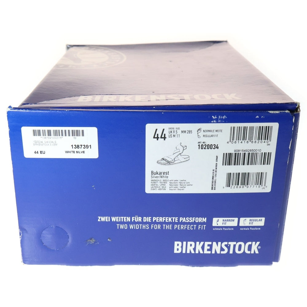 BIRKENSTOCK(ビルケンシュトック) BUKAREST BY ALECSANDER ROTHSCHILD ブカレスト バイ アレクサンダー ロスチャイルド サンダル シルバー 1020034