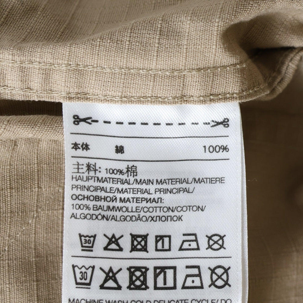 Y-3(ワイスリー) マルチポケット サイドジップ ウエストベルト ジップアップ ユーティリティジャケット ベージュ GK4796