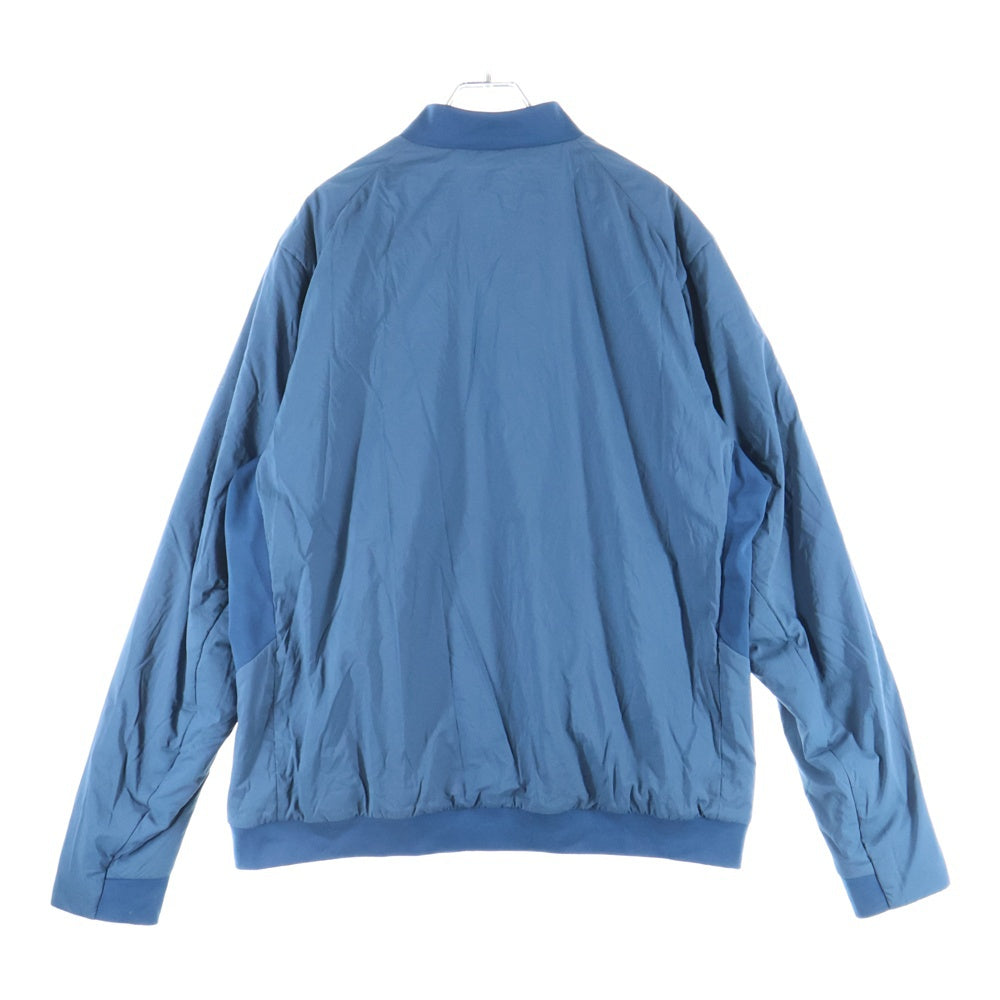 ARC'TERYX(アークテリクス) ロゴデザイン ジップアップ ナイロン ブルゾン ジャケット ブルー 21736-12455