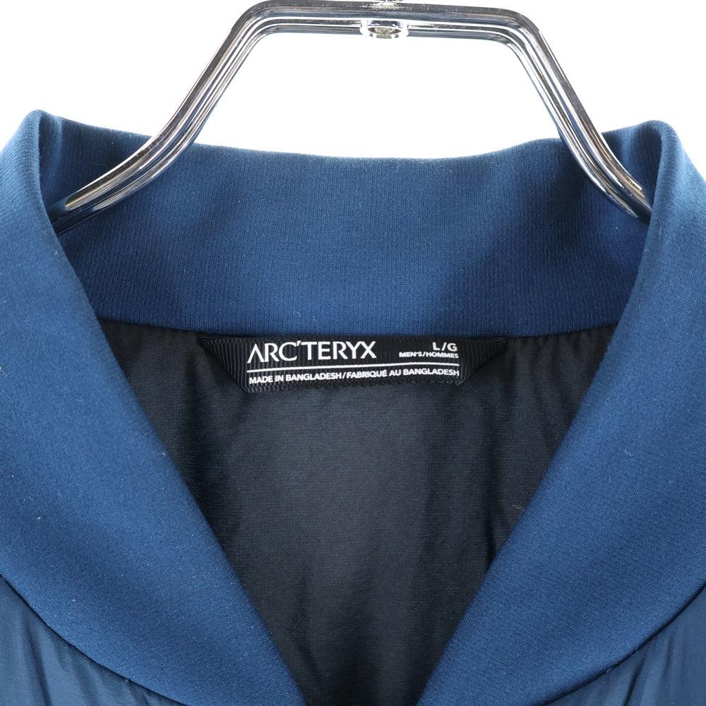 ARC'TERYX(アークテリクス) ロゴデザイン ジップアップ ナイロン ブルゾン ジャケット ブルー 21736-12455